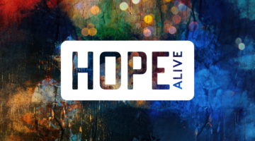Hope Alive - Promoter Art - Horizontal
